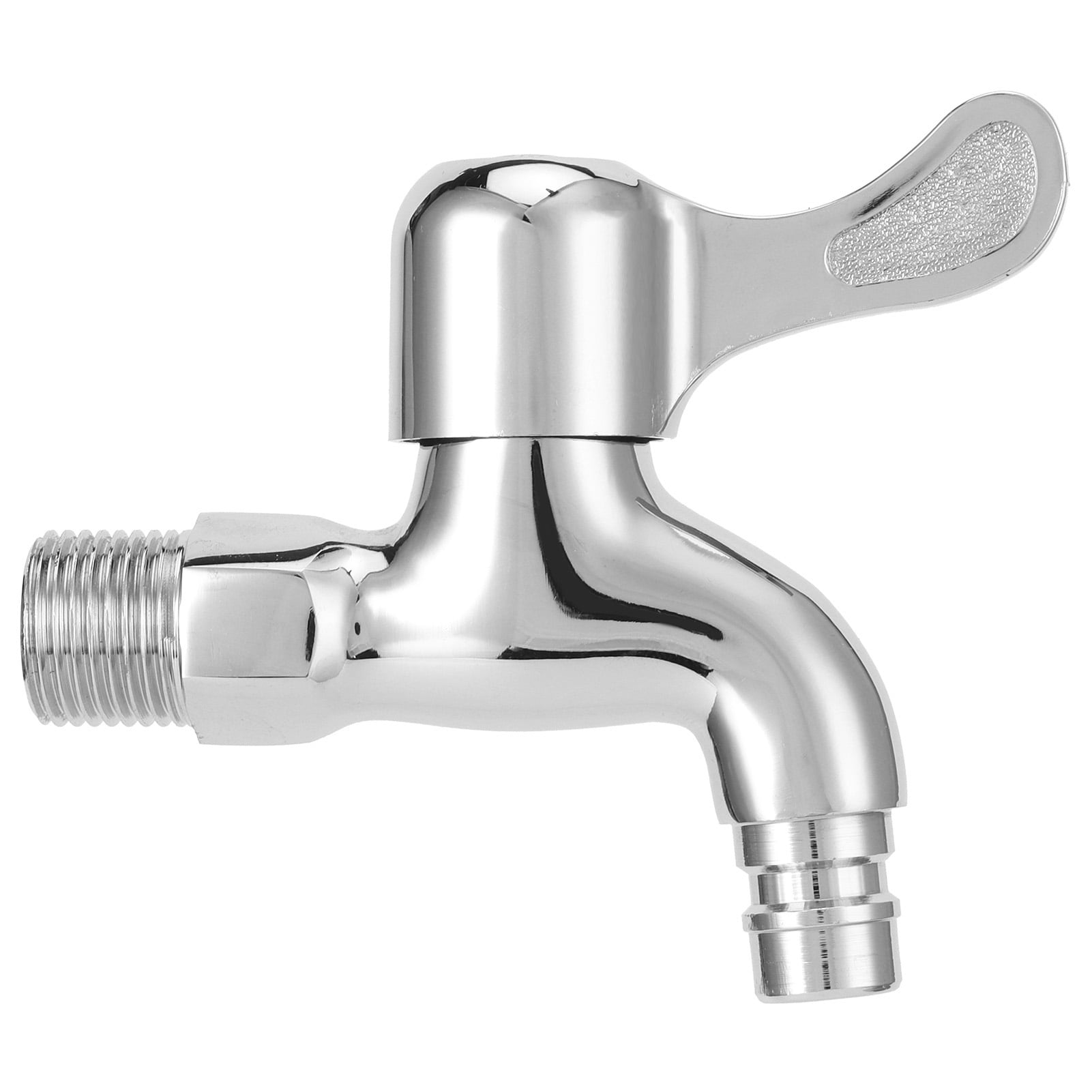 Zerodis Wall Mount Washing Machine Faucet Single Cold Water Tap /2 Inch Male Thread Laundry Bathroom Bibcock Faucet Balcony Tap
