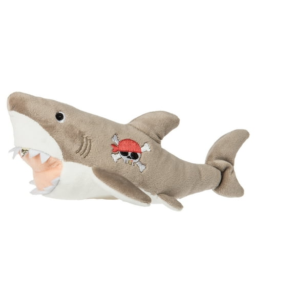 Mary Meyer Scallywag Gray Shark Plush Toy, 8"