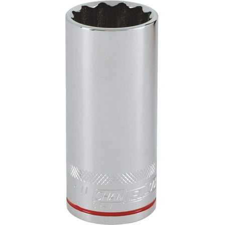 Channellock Products 1/2 Drive 1" 12-Point Deep Standard Socket