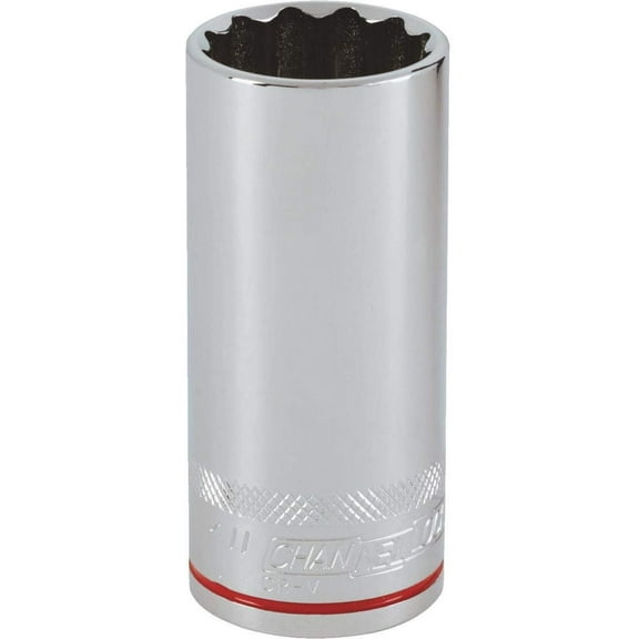 Channellock Products 1/2 Drive 1" 12-Point Deep Standard Socket