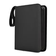 thumbnail image 4 of Soporte resistente para exhibición de álbumes fundas protectoras con cremallera 400 Tarjetas carpeta de bolsillo para Tarjetas 400 Negro Hugo, 4 of 10