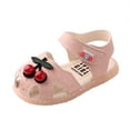 thumbnail image 4 of Herrnalise Toddler Baby Girls Boys Cute Shoes Hollow Out Soft Kids Summer Non-slip Sandals Deals, 4 of 5