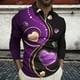 thumbnail image 1 of Blusa y camisa de manga larga con cuello vuelto para hombre, jersey de solapa con cremallera de manga larga, blusa informal con estampado de San Valentín para hombre, blusa de poliéster, 1 of 5