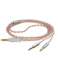 thumbnail image 2 of Geekria 4.4mm Balanced Cable Compatible with HIFIMAN Sundara-C, SUNDARA, HE4XX, 400i, HE1000V2, Denon AH-D600, AH-D7200, 5N OCC Braided Silver Plated Audio Cord (4.4mm to Dual 3.5mm Male / 5ft), 2 of 6