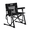 Black, variant on Avaar Outdoor Folding Rocking Camp Chair w/Cup Holder, 400lbs Capacity, Indigo Blue