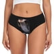 thumbnail image 1 of Balery Black Cobra Snake Ropa Interior de Algodón para Mujer con Dibujo – Braguitas Cómodas y Elásticas, Estilo Clásico-3X-Large, 1 of 6