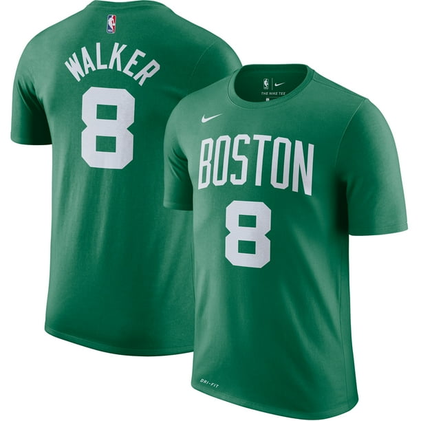 Nike Kemba Walker Boston Celtics Nike 2019 2020 Name Number Performance T Shirt Green Walmart Com Walmart Com
