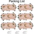 thumbnail image 6 of Flower Table Decorations Floral Centerpieces 6 Pcs Silk Table Rose Flower Arrangements, Artificial Wedding Floral Centerpieces for Reception, Kitchen Living Room, Home Decor, Champagne, 6 of 6