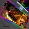 thumbnail image 1 of Demon Slayer-alfombrilla de ratón RGB para ordenador, alfombrilla de ratón grande para Gamer, alfombrillas de escritorio XL, alfombrillas para teclado y ratón LED, 80x30cm LIUWENJING unisex, 1 of 2