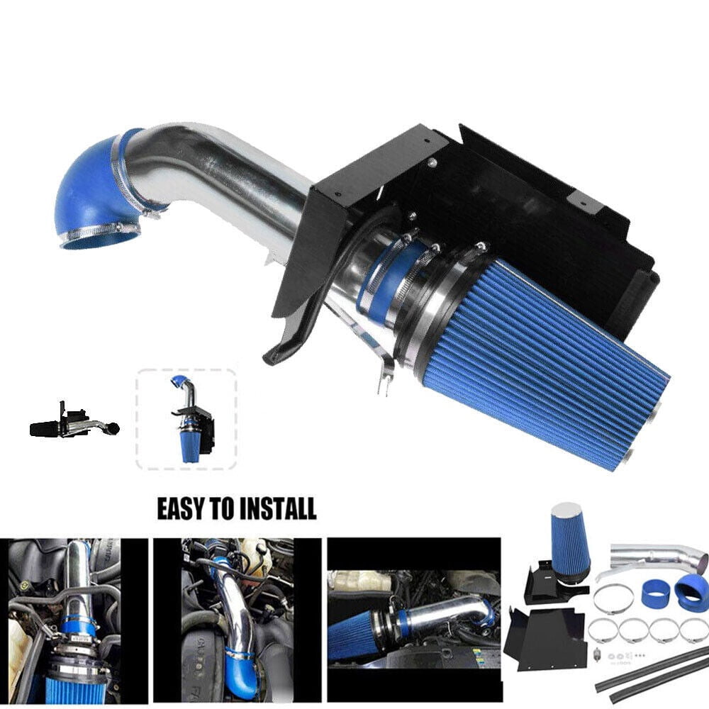 YIUIY 4" Cold Air Intake System & Heat Shield For 99-07 Chevy GMC V8 4.8L/5.3L/6.0L