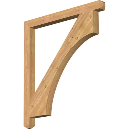 

Ekena Millwork 3 1/2 W x 44 D x 48 H Westlake Craftsman Smooth Bracket Western Red Cedar