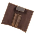 thumbnail image 3 of Estuche para bolígrafos BLESIY con 2 ranuras de cuero PU grande, 3 of 8