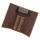 thumbnail image 3 of Estuche para bolígrafo, bolsa de papelería, 2 ranuras, organizador de cuero PU, portalápices, bolsa para bolígrafos para reuniones de padres, viajes, Grande, 3 of 10