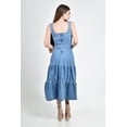 thumbnail image 3 of Vestido denim con cinto Roman Fashion /Juvenil, 41548 (Azul medio) azul M, 3 of 6