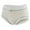 Beige, variant on GigrtiJin Women's Sport Sweatproof Underwear Solid Color Wave Edge Seamless No Show Cotton Underpants Breathable Comfy Briefs