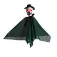 thumbnail image 3 of Decoración colgante de Halloween con sombrero festivo espeluznante para habitación interior y exterior verde, 3 of 9