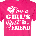 thumbnail image 4 of Inktastic Diamonds Are a Girls Best Friend T-Shirt, 4 of 5