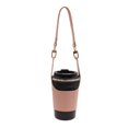 thumbnail image 2 of ZenCart Faux Leather Cup Cover Lanyard Portable Drink Holder Hot Cold Insulation Cup Cover Holder Traveling Cup Holder Beverage Tote Cruise Essentials, 2 of 8