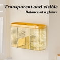 thumbnail image 4 of Plastic Wrap Storage Box, Waterproof Shoe Cover, Wall-Mounted Organizer, Kitchen Bathroom Use, 12-Space Design, for Home Decor, Durable Plastic Material, Multi-Purpose Storage Solution, JACSZPA, 4 of 8