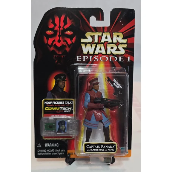 Star Wars Captain Panaka w/Blaster Rifle and Pistol