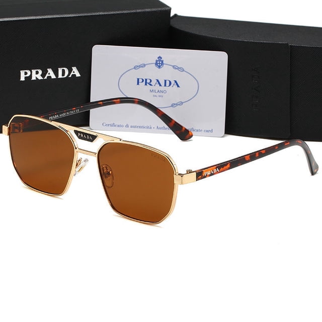 PRADA Gafas De Sol Fotocromáticas De Aviador Al Aire Libre Para Hombres Para Mujeres