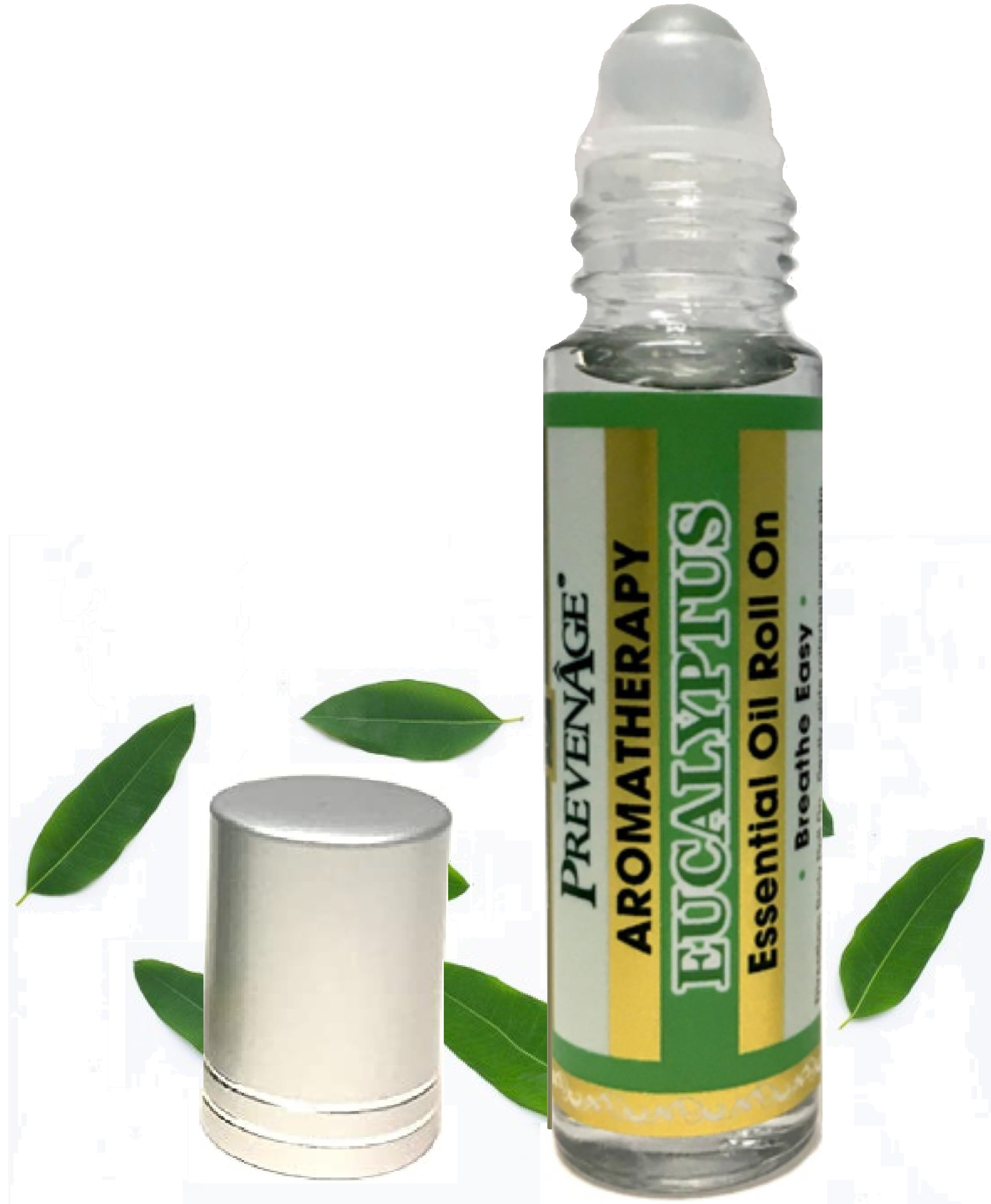 Essential Oil Roll On Aromatherapy Eucalyptus Made with 100 Pure