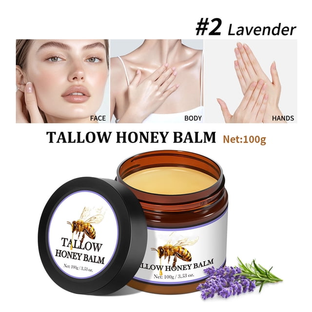 Fiudx Bálsamo de Sebo, Bálsamo Hidratante Profundo para La Piel, Crema Corporal Hidratante Natural, Alivio para Pieles Secas y Sensibles, Apto para Todo Tipo de Piel, Efecto Calmante y Nutritivo, Fór