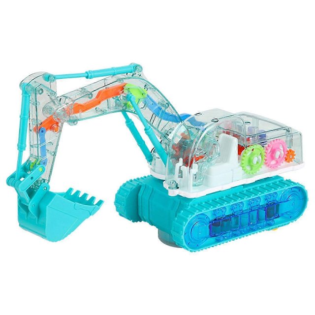 2026 Music & Light Excavator Toy for Fun Play, Excavator Truck Kids Toys