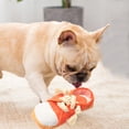 thumbnail image 3 of Flmtop Shoes Toy Creative Pure Color Soft Fabric Shoes Dog Chewing Toy for Pet Owner Grey, 3 of 9
