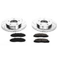 thumbnail image 3 of PowerStop Front Z23 Evolution Sport Carbon-Fiber Ceramic Brake Pad and Drilled & Slotted Rotor Kit Fits: FORD Select Models K1866, 3 of 3