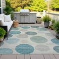 thumbnail image 4 of Dalyn Rugs Machine Washable Indoor/Outdoor Chantille ACN2062 Teal 10' x 14' Rug, 4 of 9