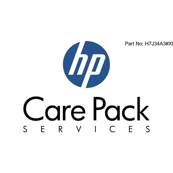 HP H7J34A3#XNY Foundation Care 24x7 Service - Extended service agreement - parts and labor - 3 years - on-site - 24x7 - response time: 4 h - for P/N: J9772A#AC6, J9772A#AKM, J9772AR#ABA, J9772AR#