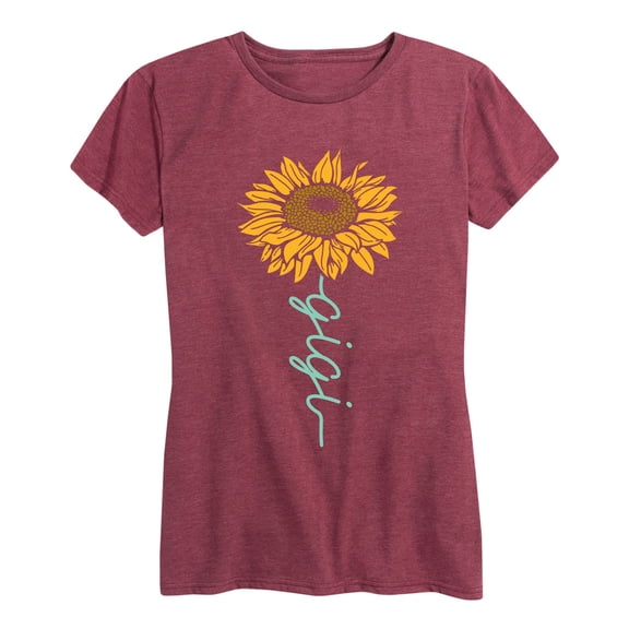 Instant Message - Sunflower Gigi - Women's Short Sleeve Graphic T-shirt