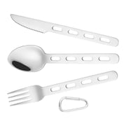 WEKADRIN Camping Eating Utensils 3Sets Stainless Steel for Outdoor Activities