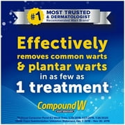 Compound W Freeze Off Wart Remover, Common and Plantar Warts Removal, 8 Applications (Pack of 2)