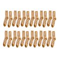 thumbnail image 1 of Jumpingount Conjunto de 12 pares de calcetines encantadores para mujer Medias Jengibre, 1 of 6
