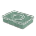 thumbnail image 2 of Cook With Color Snackle box for Kids Lunch Box and Snack Container, Sage, 2 of 5
