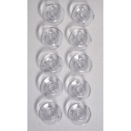 Teamwork Class 15J Plastic Bobbins Replacement For Singer 6518, 7256, 7258 Stylist, 7285Q Patchwork, 8500Q, Smart 100S