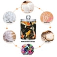 thumbnail image 6 of Yayeee 2 Pack Qtip Holder Dispenser for Bathroom with Lid Cotton Swab Canister, Fish Pattern, 6 of 6
