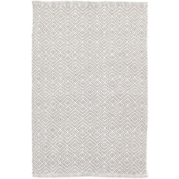 Dash & Albert Annabelle Handwoven Indoor/Outdoor Rug, 5' x 8', Grey