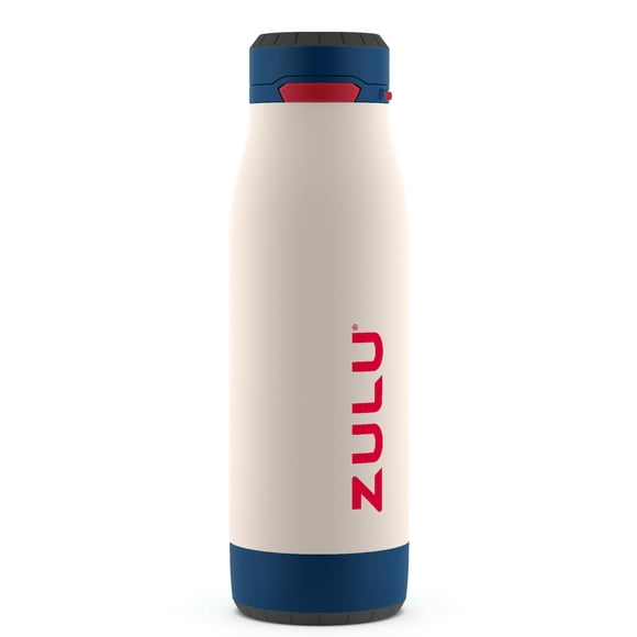 Zulu Ace Botella De Agua De Acero Inoxidable Con Aislamiento Al Vacío De 18 Oz Con Boquilla Para Chupete, Tapa Con Cierre A Prueba De Fugas Y Base Extraíble Para Mochila Escolar, Deportes, Gimnasio, V