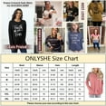 thumbnail image 4 of ONLYSHE Long Sleeve Shirts for Women Crew Neck Casual Tunic Tops Lightweight Pullover Sweatshirt With Pocket, 4 of 6