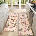 thumbnail image 4 of Kitchen Rugs Sets Of 2,Shepherd Dog and Flower Floral Anti Fatigue Kitchen Mat Rugs Non Slip Washable,Decorative Kitchen Floor Mats for Kitchen,Sink,Laundry,17"X47", 4 of 5