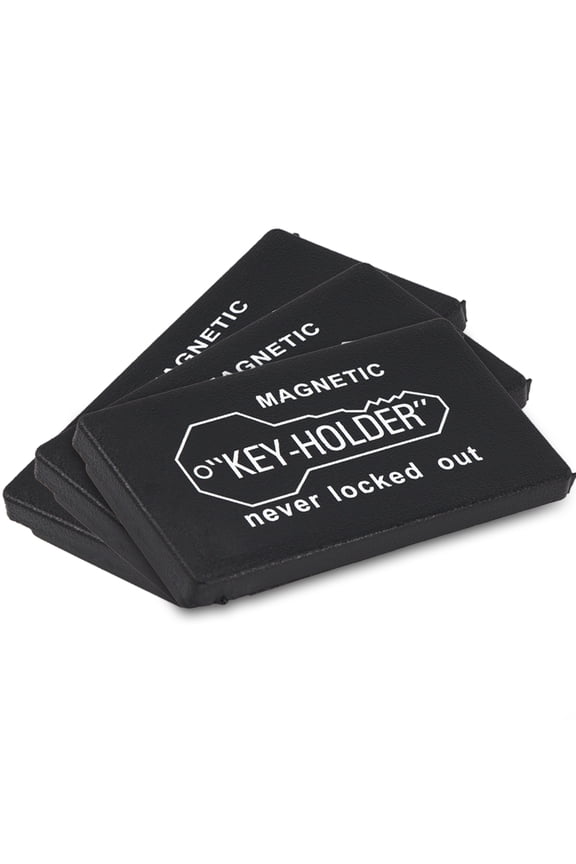RamPro Hide A Key Magnetic Key Holder Under Car - Hide A Key for Your Car So You Never Lock Out - Plastic Magnet Key Hider to Store a Spare Key for Your Home, Storage, Office, or Vehicle - 6 Pack
