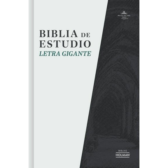 Rvr 1960 Biblia de Estudio Letra Gigante, Tapa Dura, (Hardcover)