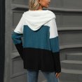 thumbnail image 6 of Oplxuo 2025 Fall Womens Hoodies Oversized Casual Fashion Sweaters Long Sleeve V Neck Knit Pullover Tops, 6 of 7