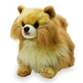 thumbnail image 3 of Realistic Pomeranian Dog Stuffed Animal Plush Toy, Lifelike Animal Plushies, Simulation Dog Doll, 3 of 8
