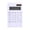02_Slim Solar Calculator Large Buttons, variant on Under $5 Scientific Calculator 2 Line Display with Time Function Transparent Keys 240 Functions Desktop Calculator for Teens College Office Exams Algebra Geometry Trigonometry by PALIFEUR