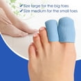 thumbnail image 2 of EcoNesxp Toe protectors Fabric toe protectors with gel lining, 2 of 5