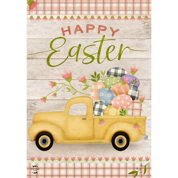 Briarwood Lane Garden Flag 12x18 For Outdoor Easter Egg Pickup Holiday For Easter Garden Flag Flags For Outside